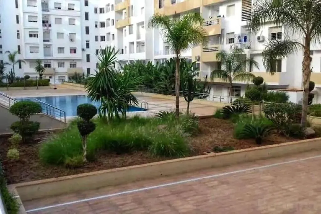 Appartement Haute Standing Avec Piscine Et Wi-Fi Agadir Apartament