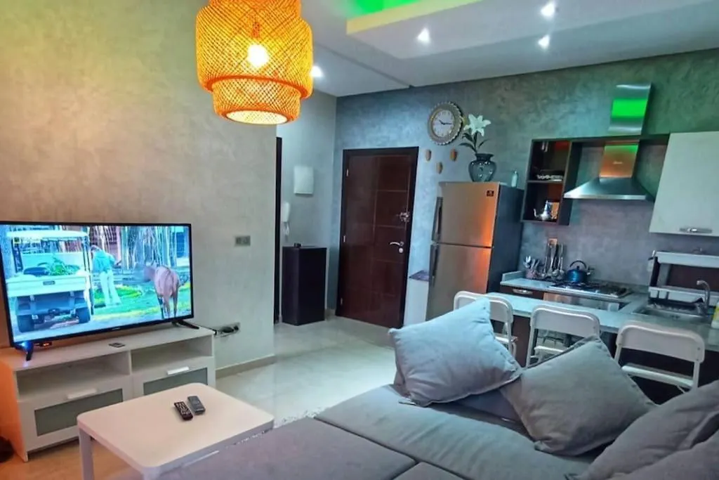 Appartement Haute Standing Avec Piscine Et Wi-Fi Agadir